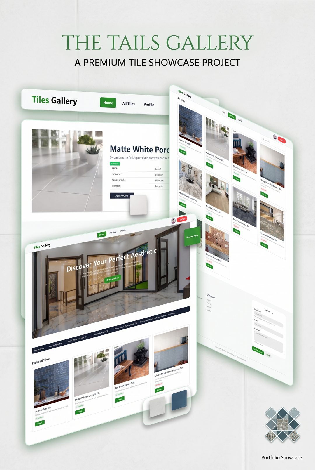 Tile Gallery Website